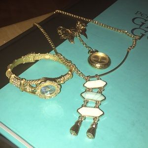 Gold Jewelry Set